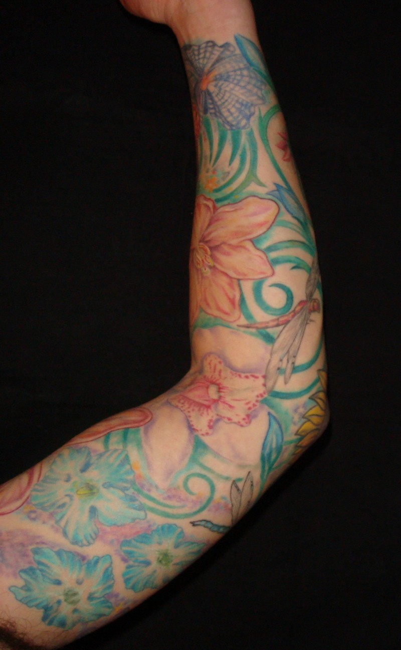 Tattoo Sleeves  Colorful Modern Tattoos  Majestic Tattoo NYC