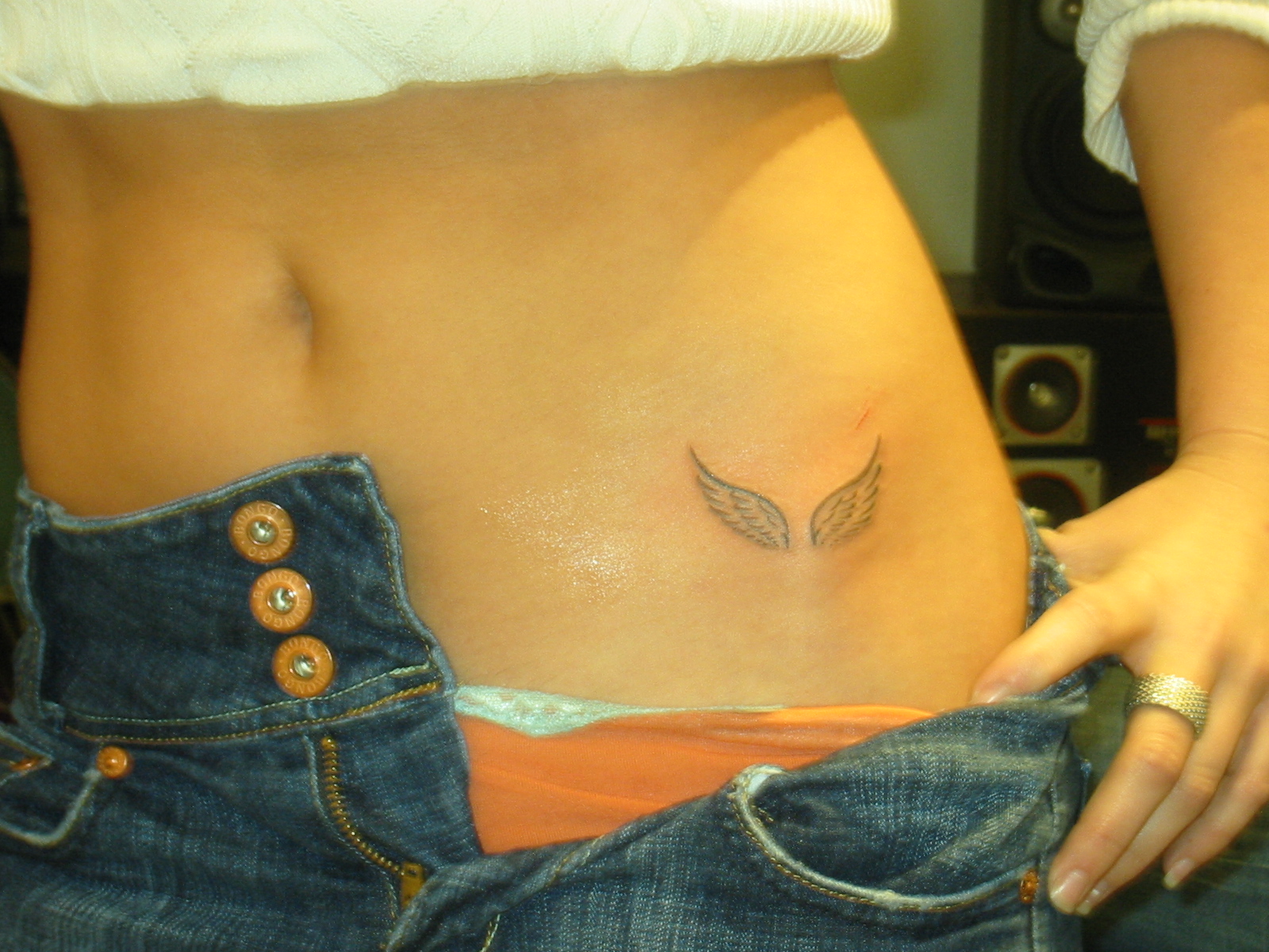 Small Angel Wings Tattoo Designs