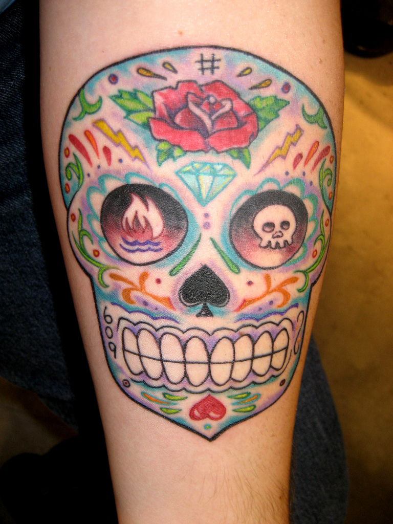 Dia de Los Muertos Tattoos Majestic Tattoo NYC