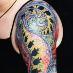 Mandelbrot Fractal Arm Tattoo