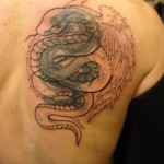 Snake Tattoo Cover Up - Stage 2