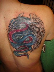 Snake Tattoo Cover Up