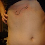 big dipper constellation rib tattoo majestic nyc