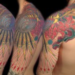 marc jacobs fractal psychedelic tattoo